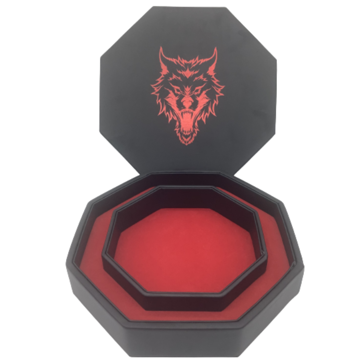 Red Fenrir Tray of Holding™ Dice Tray by Norse Foundry - NOR 03100