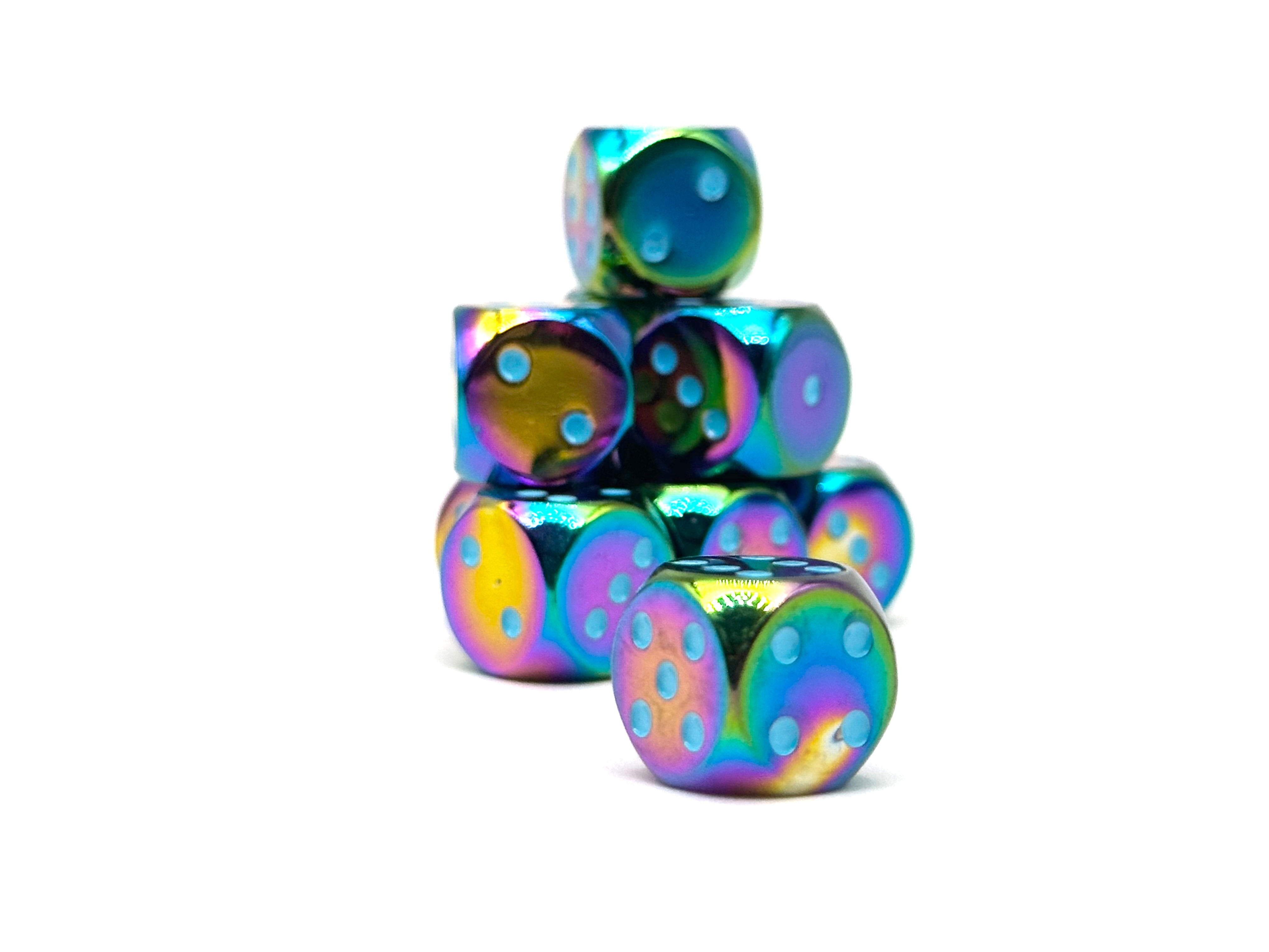 Warpips: Queens Treasure - 10 - 12mm D6-Zinc Alloy Dice-Norse Foundry-Norse Foundry-dungeons & dragons-d&d dice-rpg d6-metal d6-d&d-d6-warpips-pips-perfect for tabletop rpgs