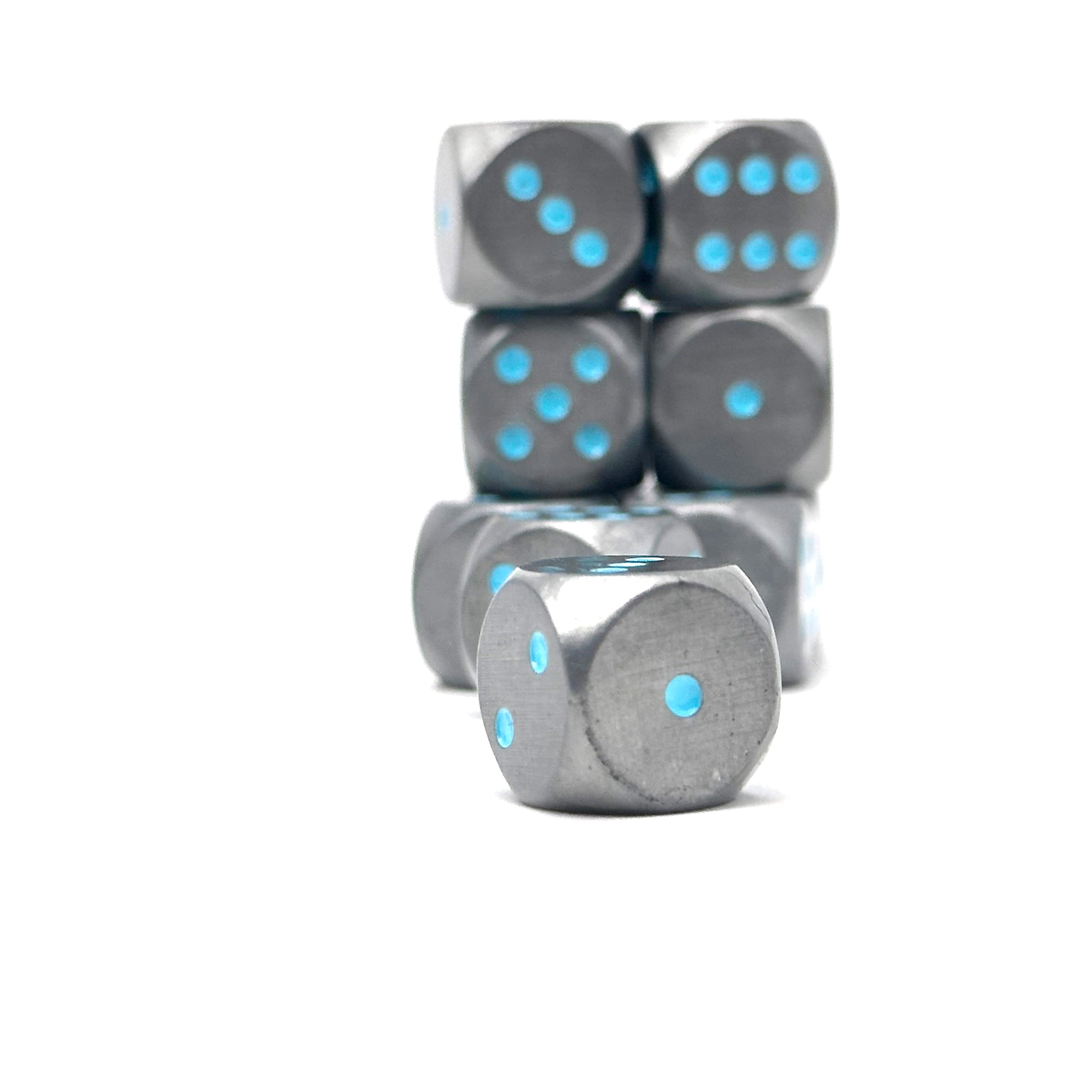 Warpips: Spellbound - 10 - 12mm D6-Zinc Alloy Dice-Norse Foundry-Norse Foundry-dungeons & dragons-d&d dice-rpg d6-metal d6-d&d-d6-warpips-pips-perfect for tabletop rpgs