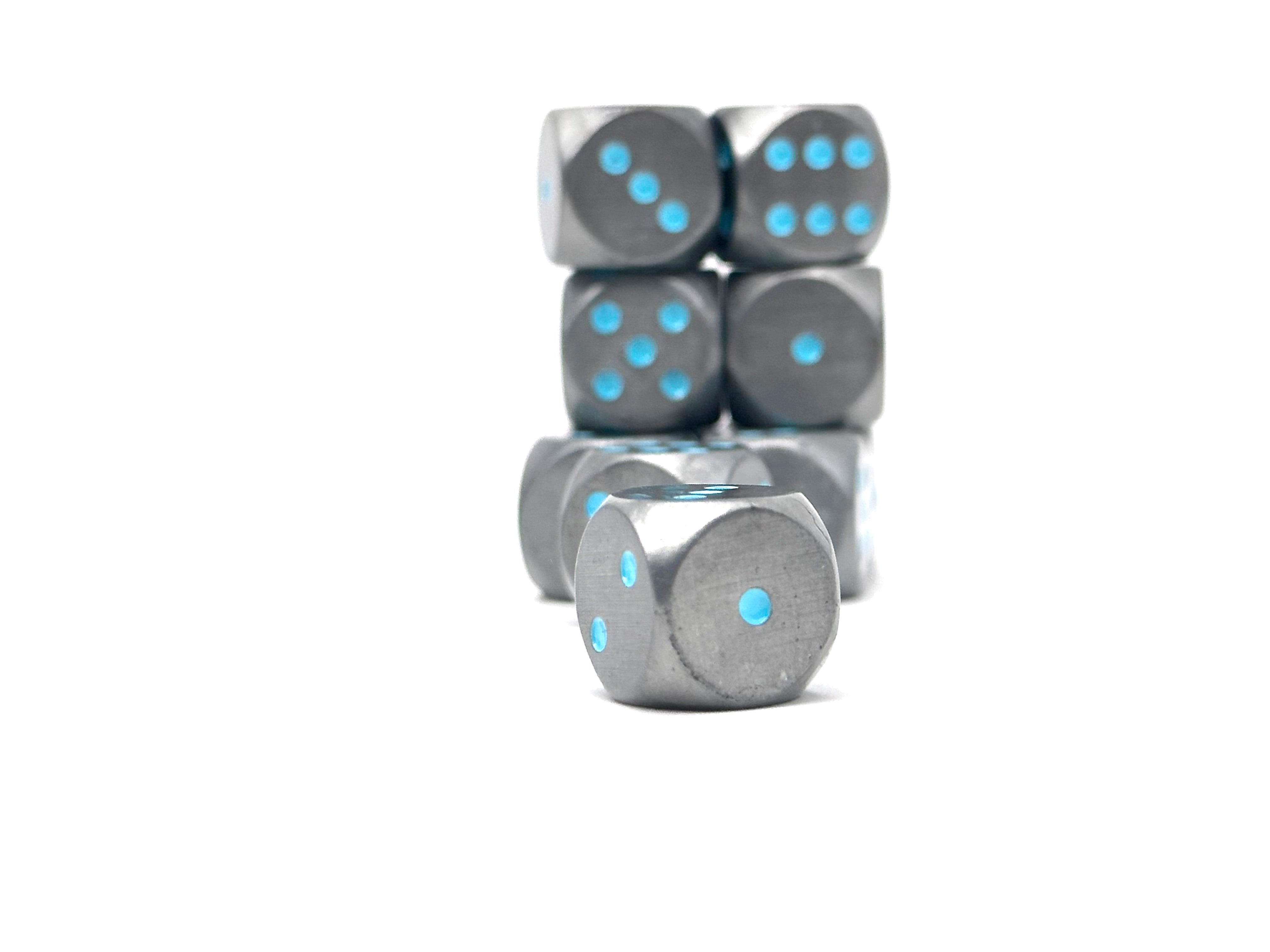 Warpips: Spellbound - 10 - 12mm D6-Zinc Alloy Dice-Norse Foundry-Norse Foundry-dungeons & dragons-d&d dice-rpg d6-metal d6-d&d-d6-warpips-pips-perfect for tabletop rpgs