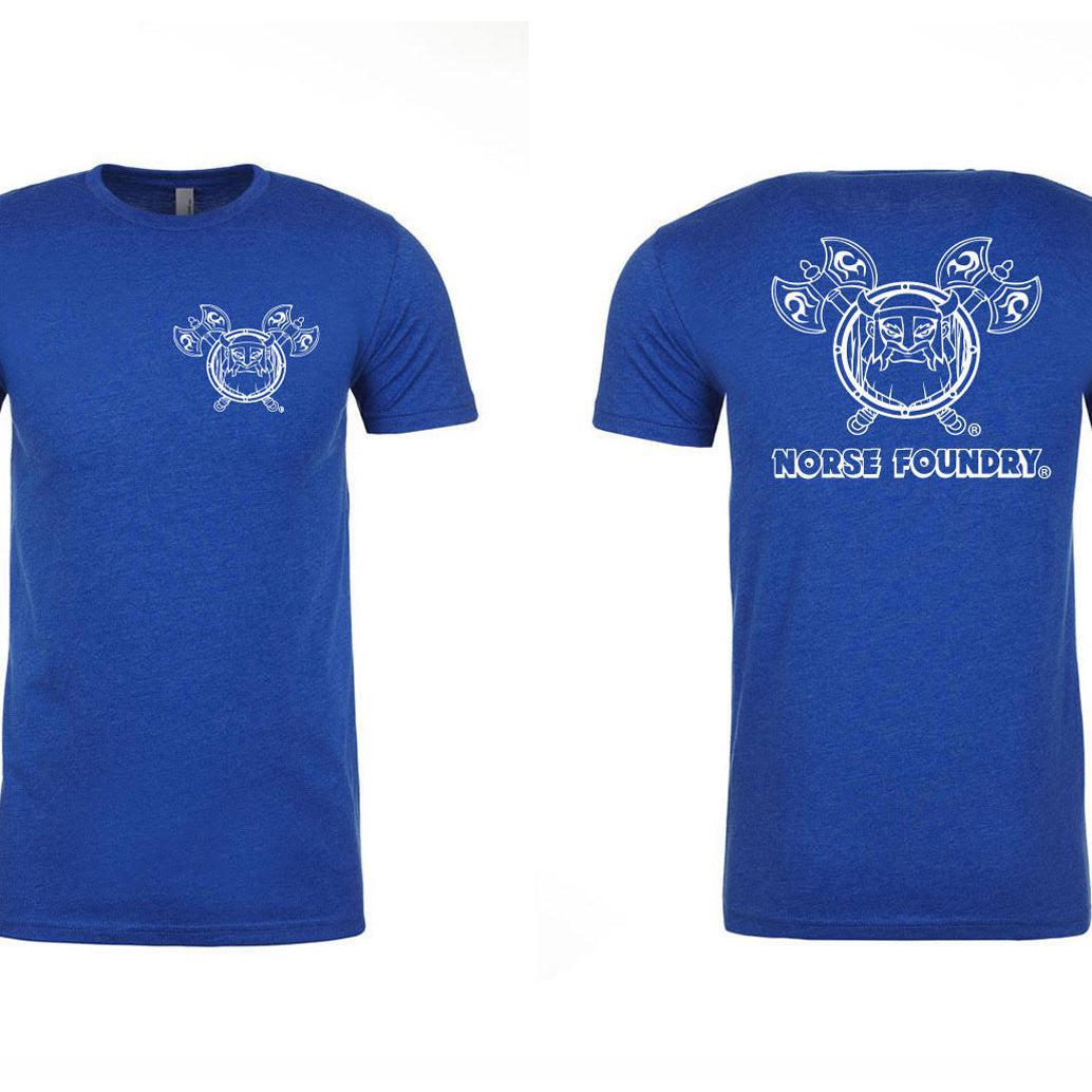 Blue and White Next Level Soft T-Shirt - NOR 5422_Parent