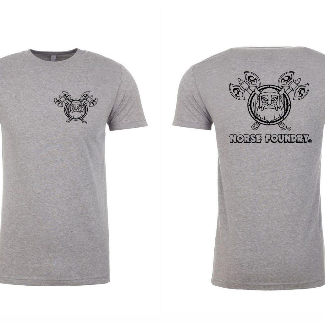 Grey and Black Next Level Soft T-Shirt - NOR 5433_Parent