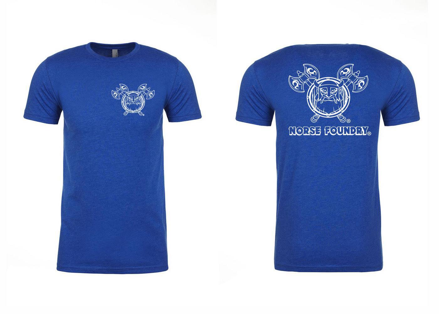 Blue and White Next Level Soft T-Shirt - NOR 5422_Parent