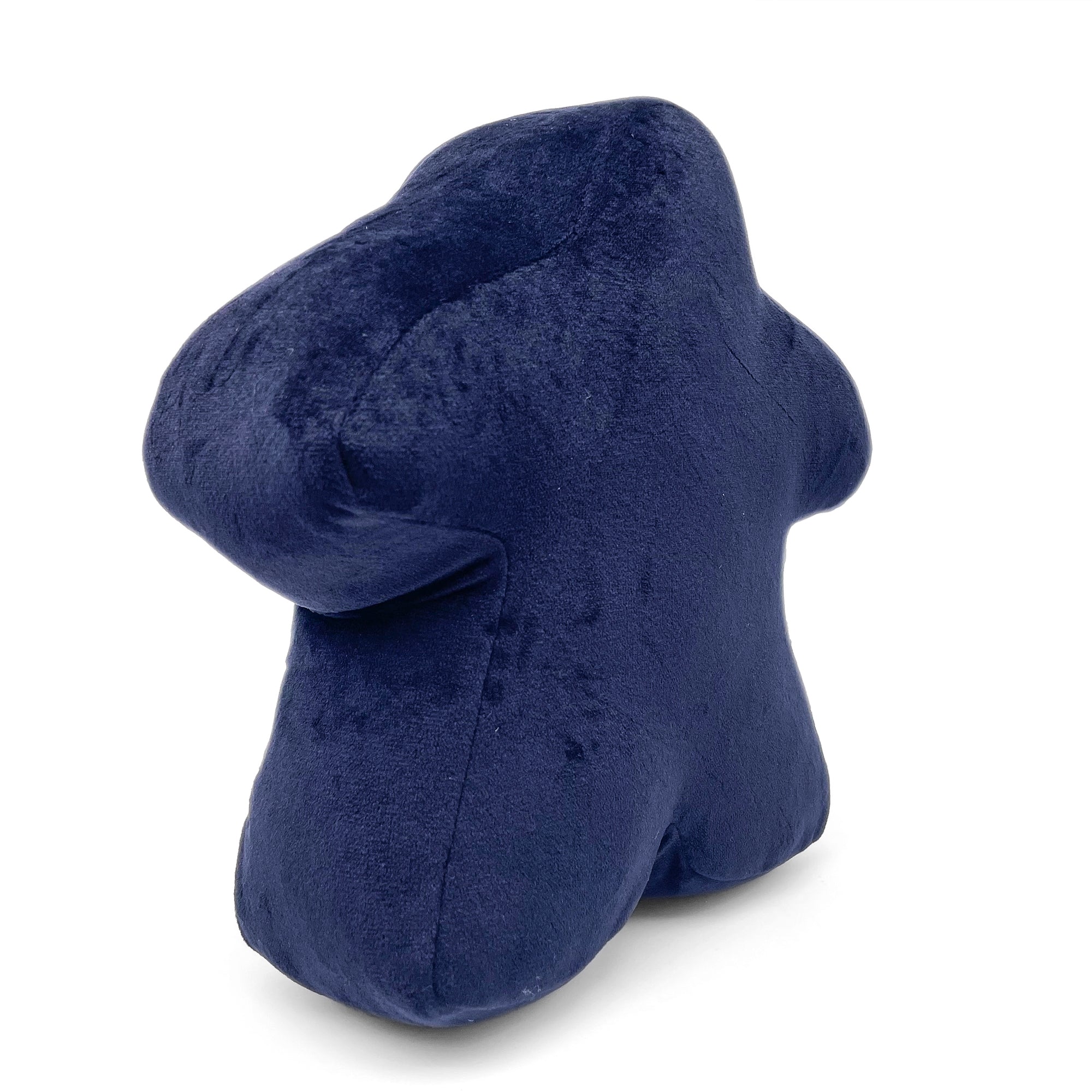 Night Black - Black Plushie Meeple 170mm Soft Meeple - NOR 03109