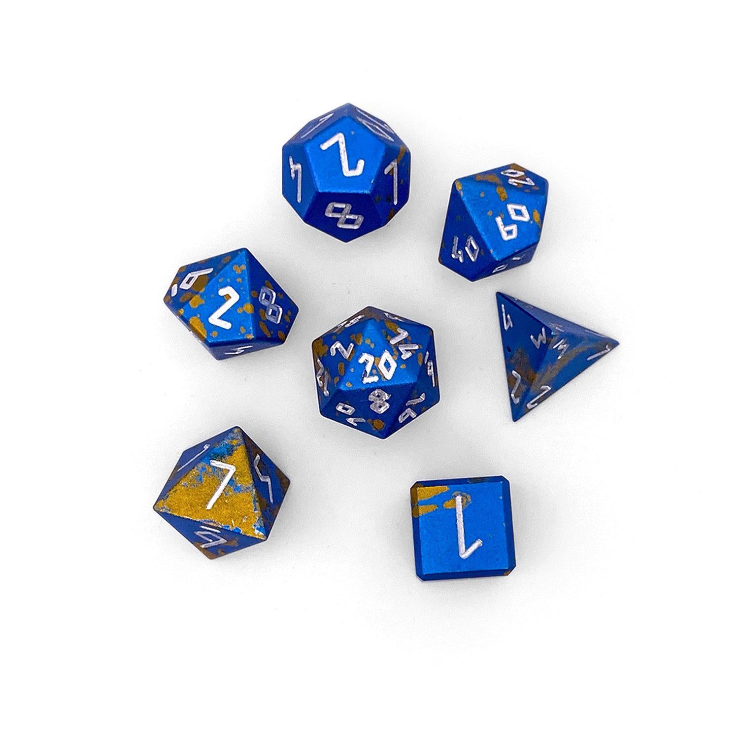 Mimic Wondrous - Pebble™ 10mm Set 6063 Aluminum Wondrous Dice-Pebbles-Norse Foundry-Norse Foundry-aluminum dice-dungeons & dragons-d&d dice set-rpg dice set-aluminum d&d dice set-d&d-mini-lightweight-perfect for tabletop rpgs