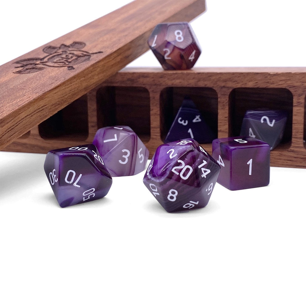 Wooden Dice Cases