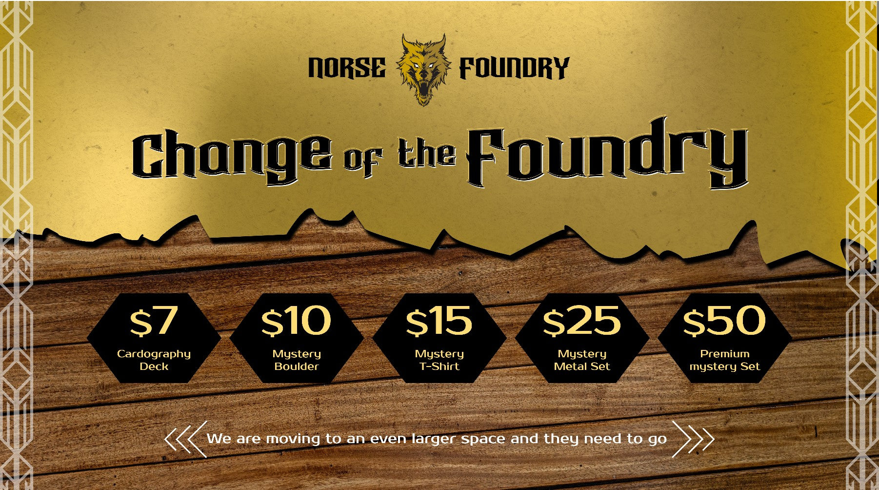 Change of the Foundry