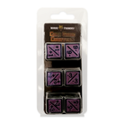 1/+1 & -1/-1 D6 The Dead Risen Pack of 6 CCG Metal Dice-Norse Foundry-Norse Foundry-dungeons & dragons-d&d dice-rpg d6-metal d6-d&d-d6-warpips-pips-perfect for tabletop rpgs