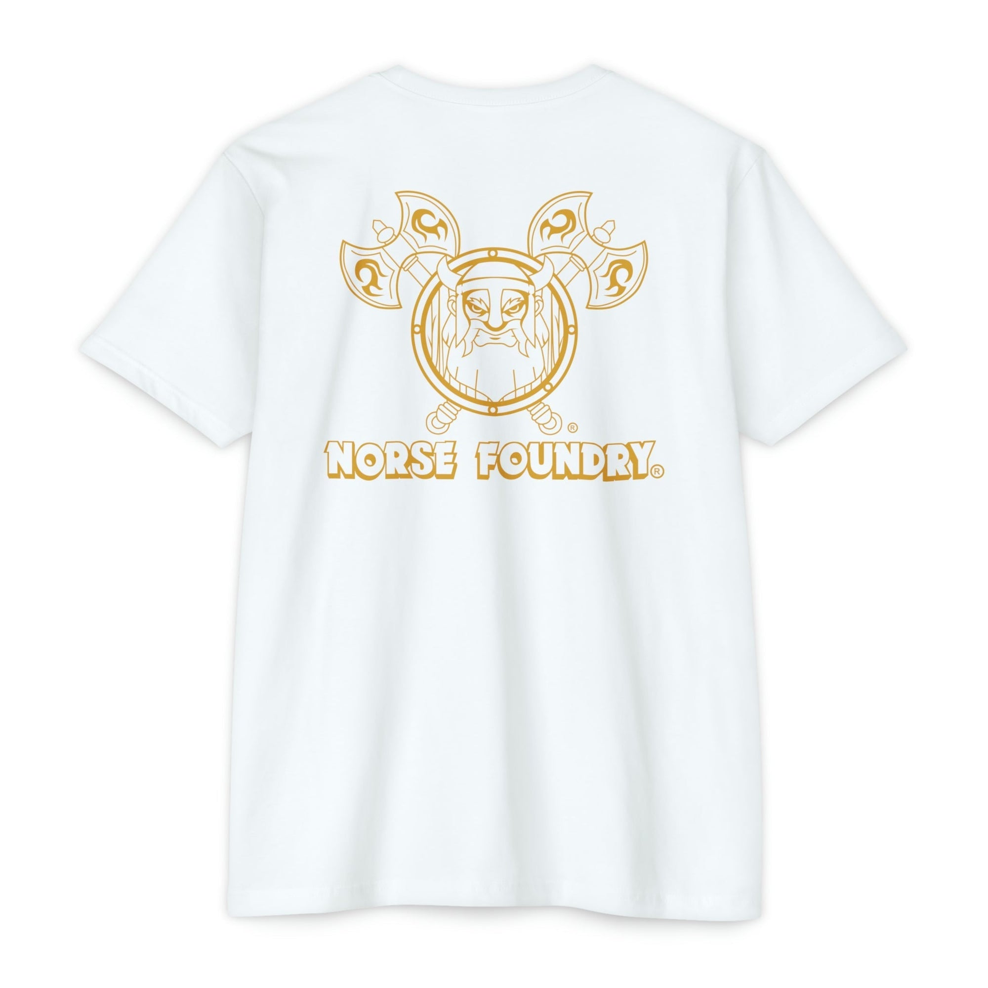 Yellow Next Level Norse Foundry Soft T-Shirt - 30230553334304087076