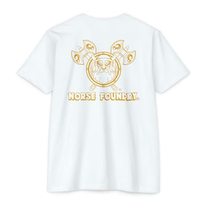 Yellow Next Level Norse Foundry Soft T-Shirt