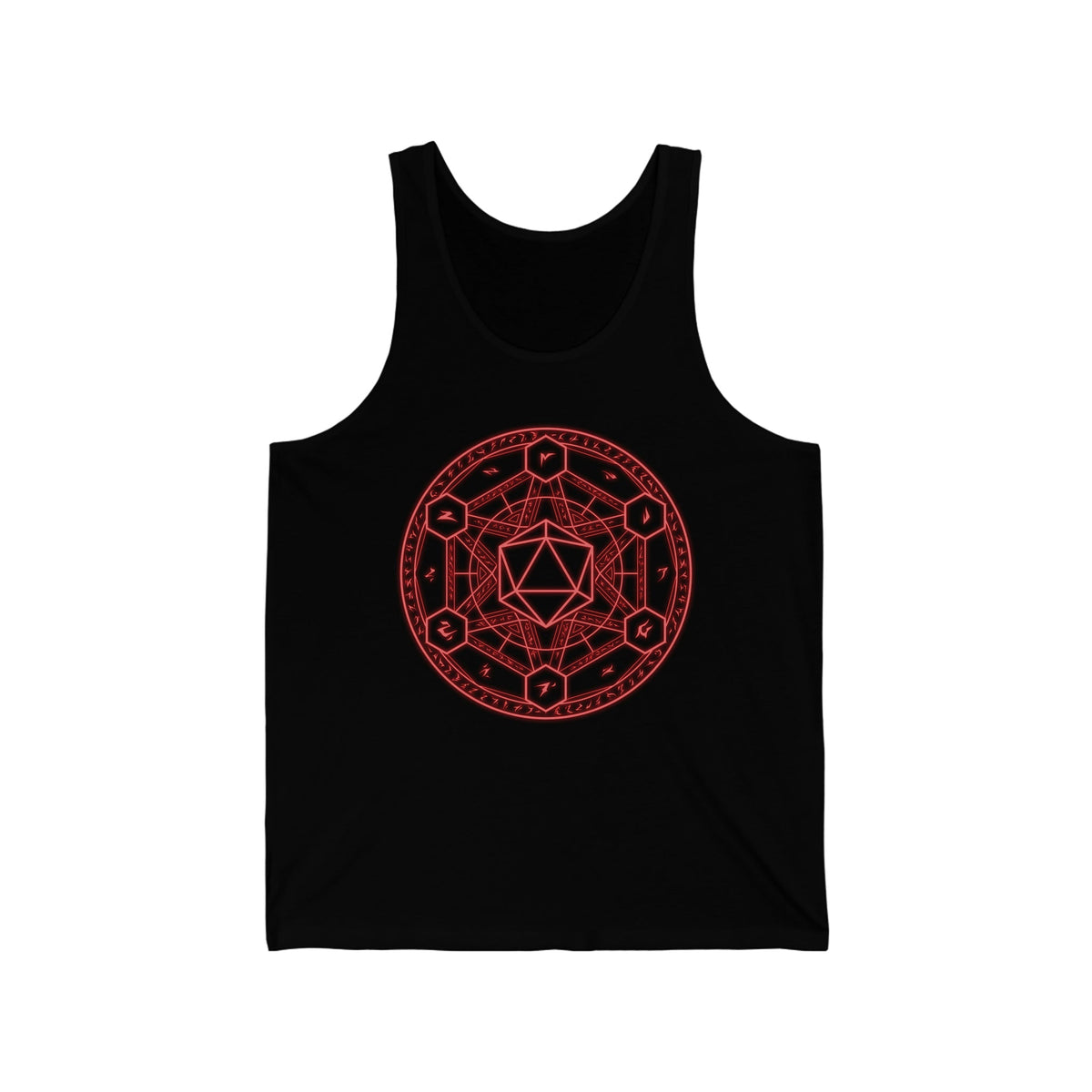 Spell Circle Red - Norse Foundry Men&#39;s Tank Top