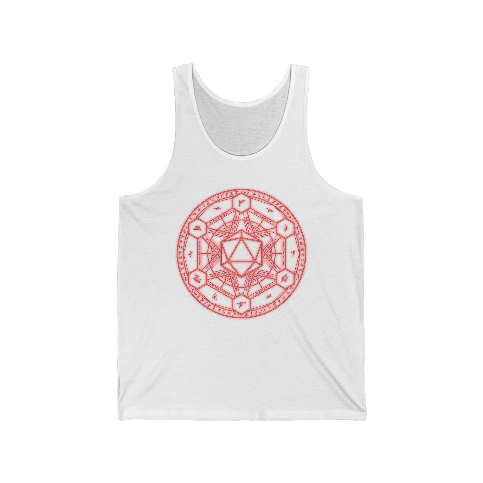Spell Circle Red - Norse Foundry Men's Tank Top - 12430574768696558338_Parent