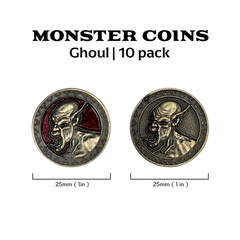 Monster Coins - Ghoul - 10 Pack