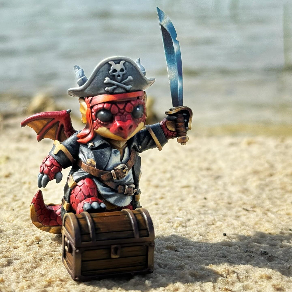 Dragon Pirate Die Holder