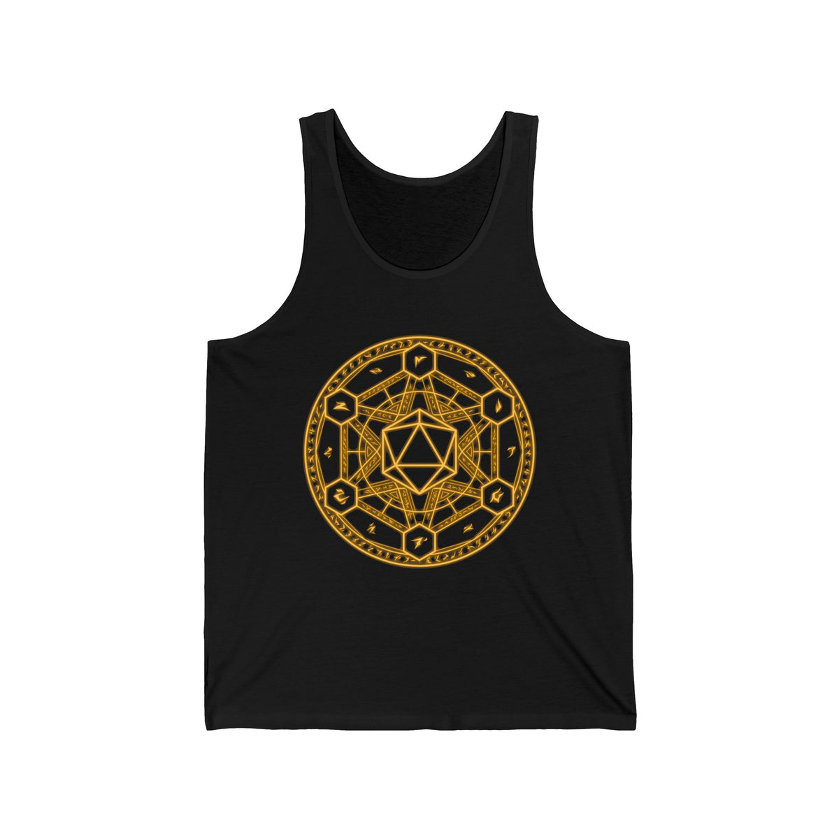 Spell Circle Yellow - Norse Foundry Men&#39;s Tank Top