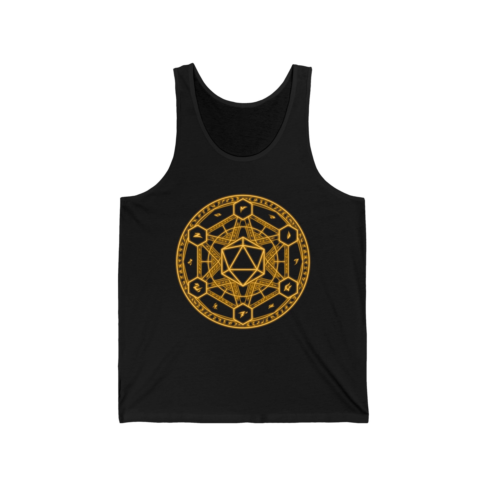 Spell Circle Yellow - Norse Foundry Men's Tank Top