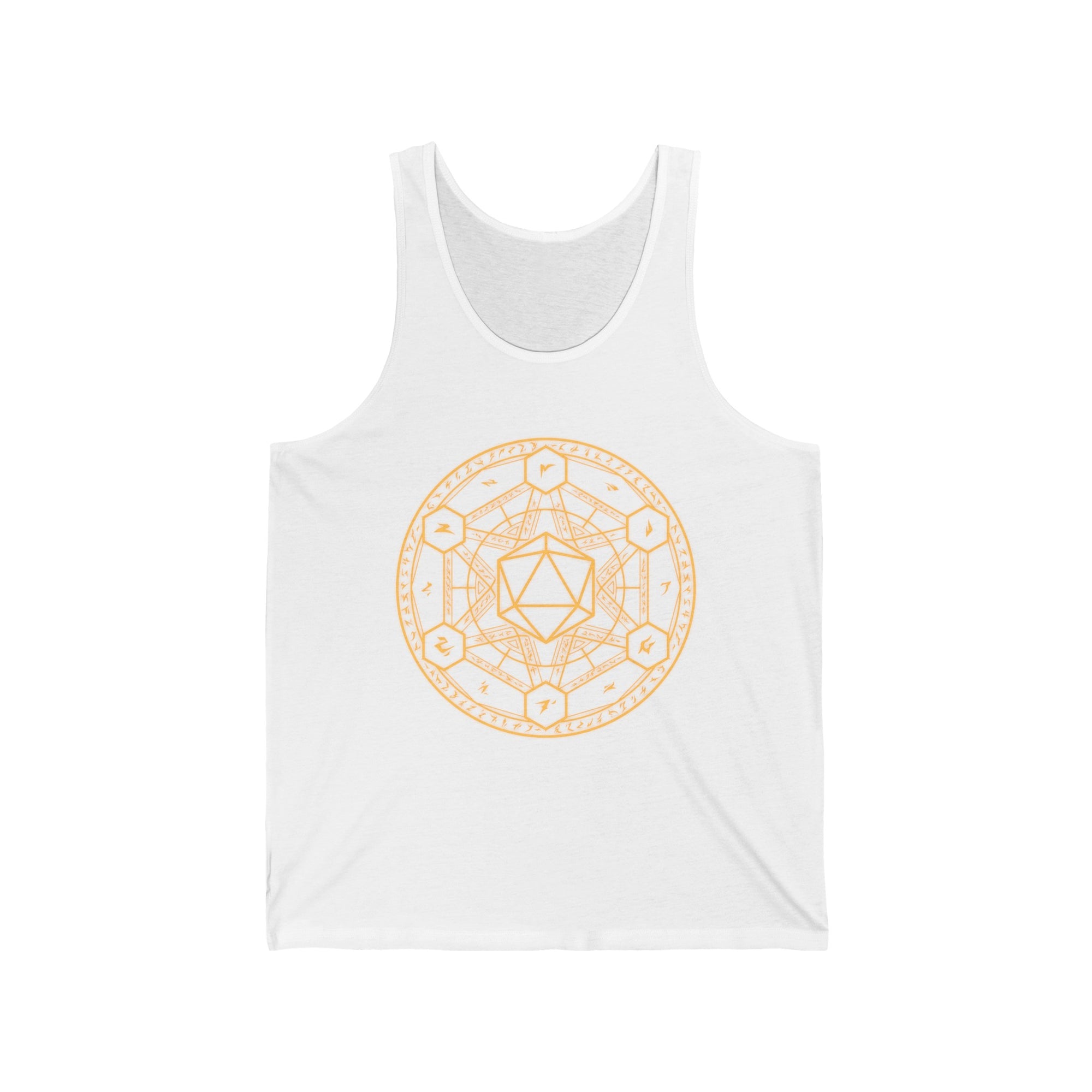 Spell Circle Yellow - Norse Foundry Men's Tank Top
