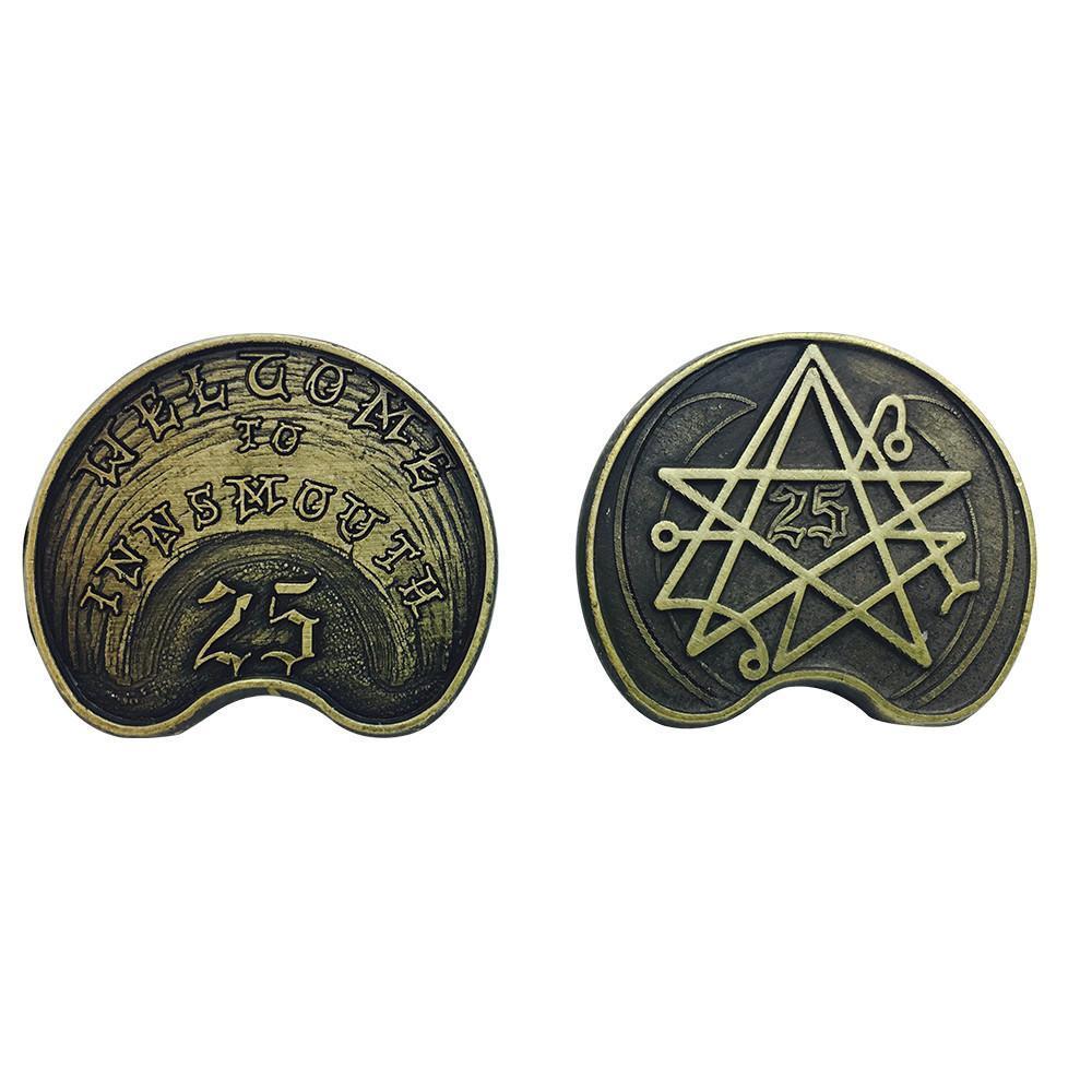 Adventure Coins – Cthulhu Metal Coins Set of 10-Norse Foundry-Norse Foundry-RPG Coins-Metal Coins-DND Coins-TTRPG Coins-dnd accessories-d&d coins
