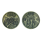 Adventure Coins – Cthulhu Metal Coins Set of 10-Norse Foundry-Norse Foundry-RPG Coins-Metal Coins-DND Coins-TTRPG Coins-dnd accessories-d&d coins