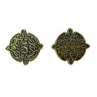 Adventure Coins – Elven Metal Coins Elf Set of 10-Norse Foundry-Norse Foundry-RPG Coins-Metal Coins-DND Coins-TTRPG Coins-dnd accessories-d&d coins