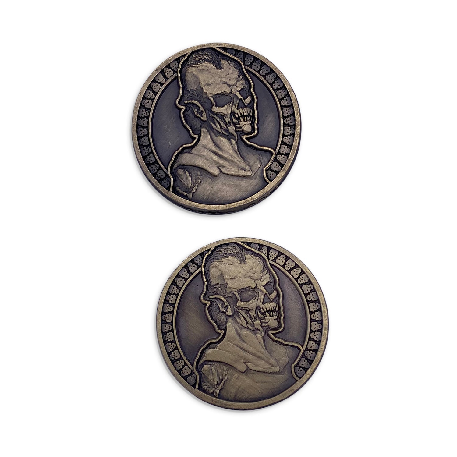 Adventure Coins - Life or Death Coins Set of 10-Norse Foundry-Norse Foundry-RPG Coins-Metal Coins-DND Coins-TTRPG Coins-dnd accessories-d&d coins