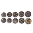 Adventure Coins - Necromancy Metal Coins Variety Pack Set of 10-Norse Foundry-Norse Foundry-RPG Coins-Metal Coins-DND Coins-TTRPG Coins-dnd accessories-d&d coins