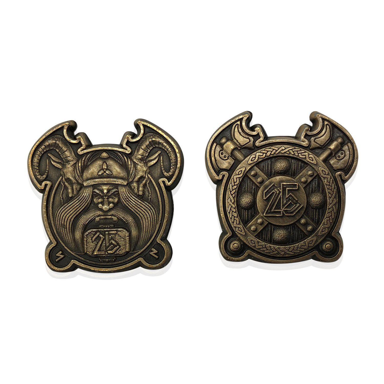 Adventure Coins - Norse Metal Coins Set of 10-Norse Foundry-Norse Foundry-RPG Coins-Metal Coins-DND Coins-TTRPG Coins-dnd accessories-d&d coins