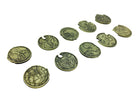 Adventure Coins – Orc and Goblins Metal Coins Set of 10-Norse Foundry-Norse Foundry-RPG Coins-Metal Coins-DND Coins-TTRPG Coins-dnd accessories-d&d coins