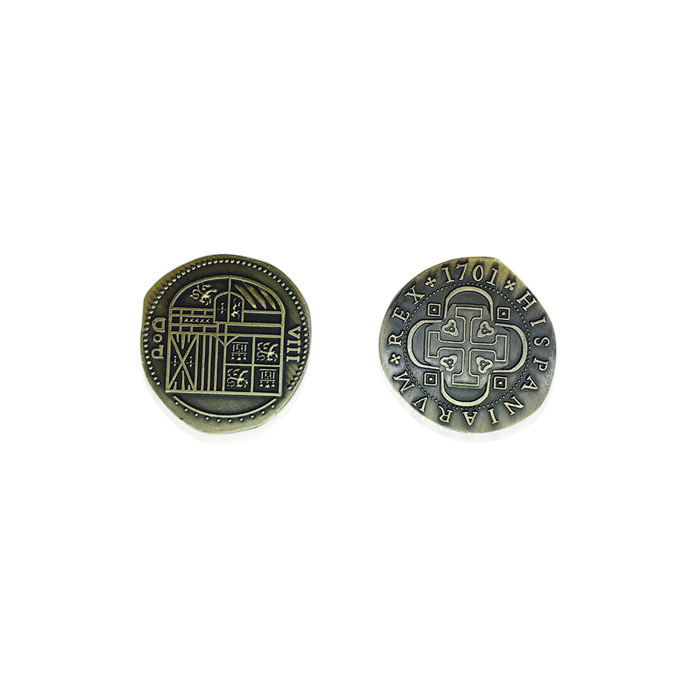 Adventure Coins – Pirate Doubloon Metal Coins Variety Pack Set of 10 Historical-Norse Foundry-Norse Foundry-RPG Coins-Metal Coins-DND Coins-TTRPG Coins-dnd accessories-d&d coins