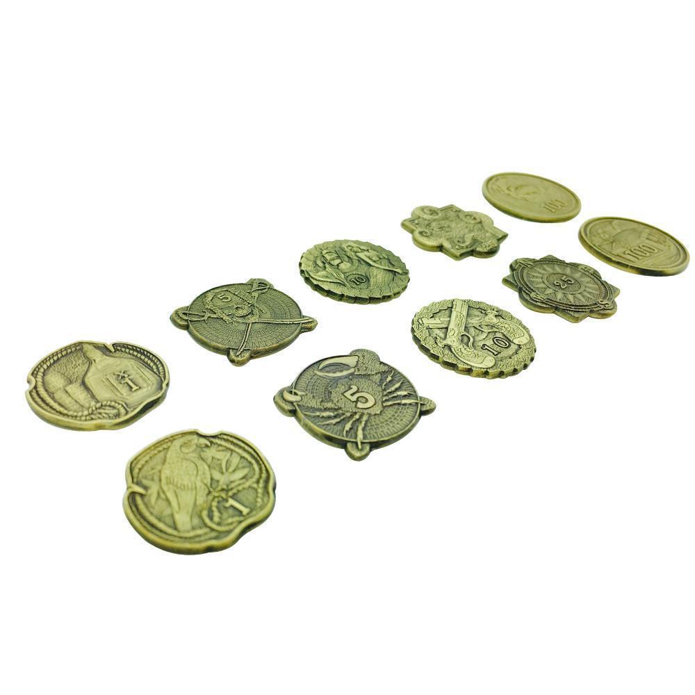 Adventure Coins – Pirates Metal Coins Set of 10-Norse Foundry-Norse Foundry-RPG Coins-Metal Coins-DND Coins-TTRPG Coins-dnd accessories-d&d coins