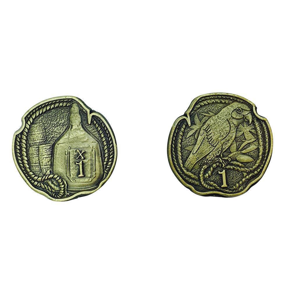 Adventure Coins – Pirates Metal Coins Set of 10-Norse Foundry-Norse Foundry-RPG Coins-Metal Coins-DND Coins-TTRPG Coins-dnd accessories-d&d coins