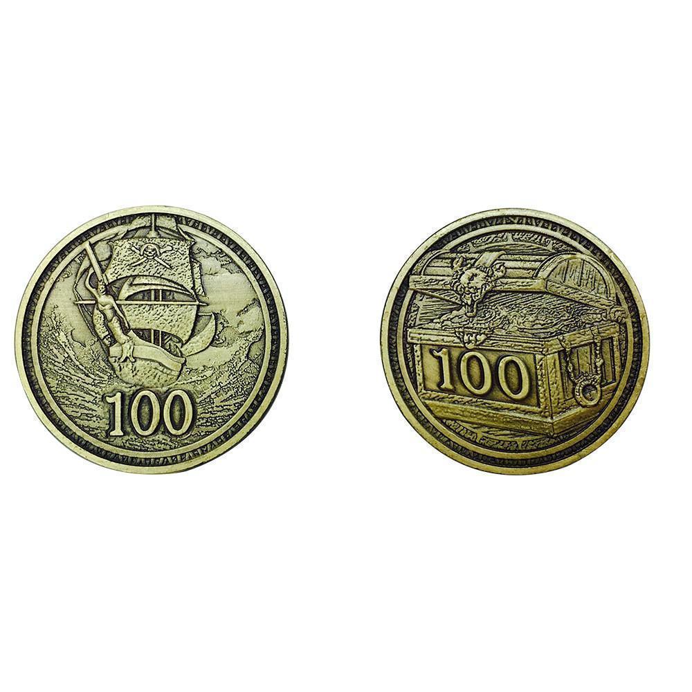 Adventure Coins – Pirates Metal Coins Set of 10-Norse Foundry-Norse Foundry-RPG Coins-Metal Coins-DND Coins-TTRPG Coins-dnd accessories-d&d coins