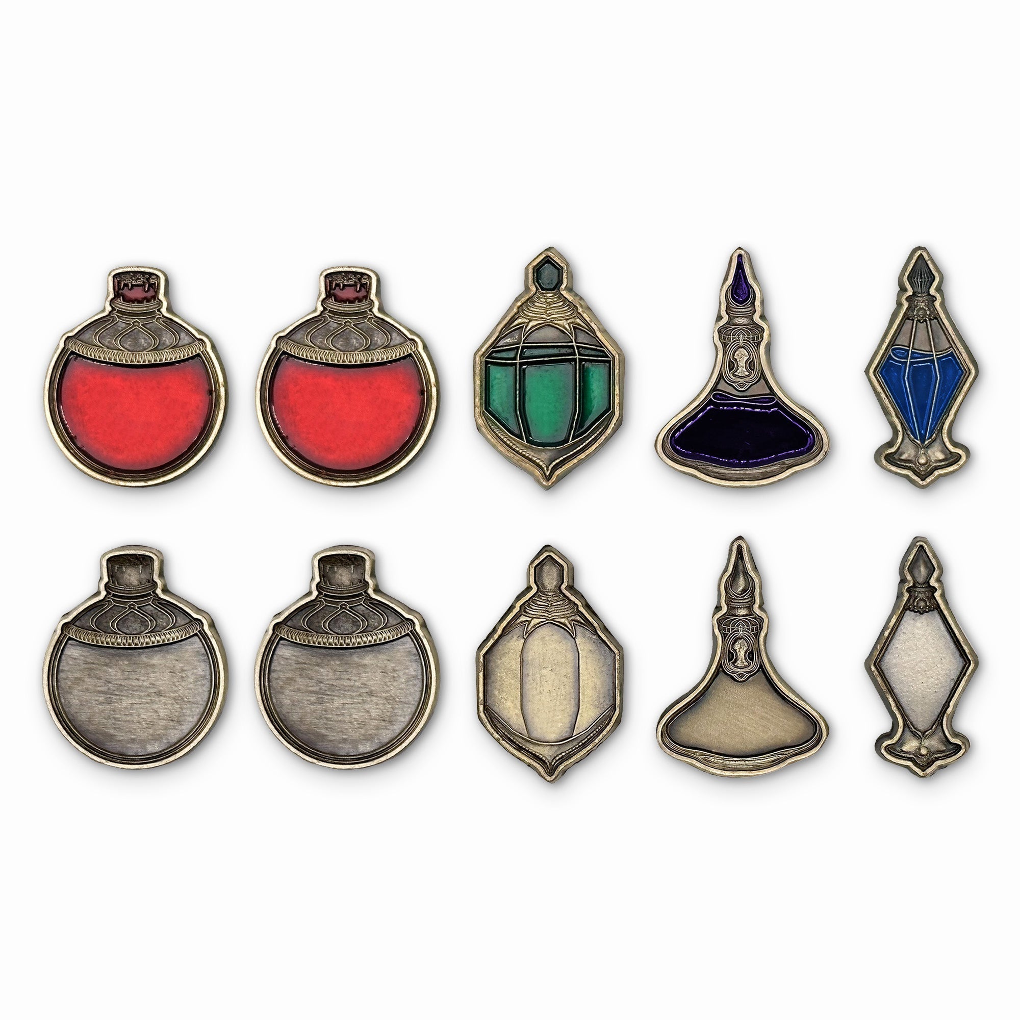 Adventure Coins - Potion Metal Coins Variety Pack-Norse Foundry-Norse Foundry-RPG Coins-Metal Coins-DND Coins-TTRPG Coins-dnd accessories-d&d coins
