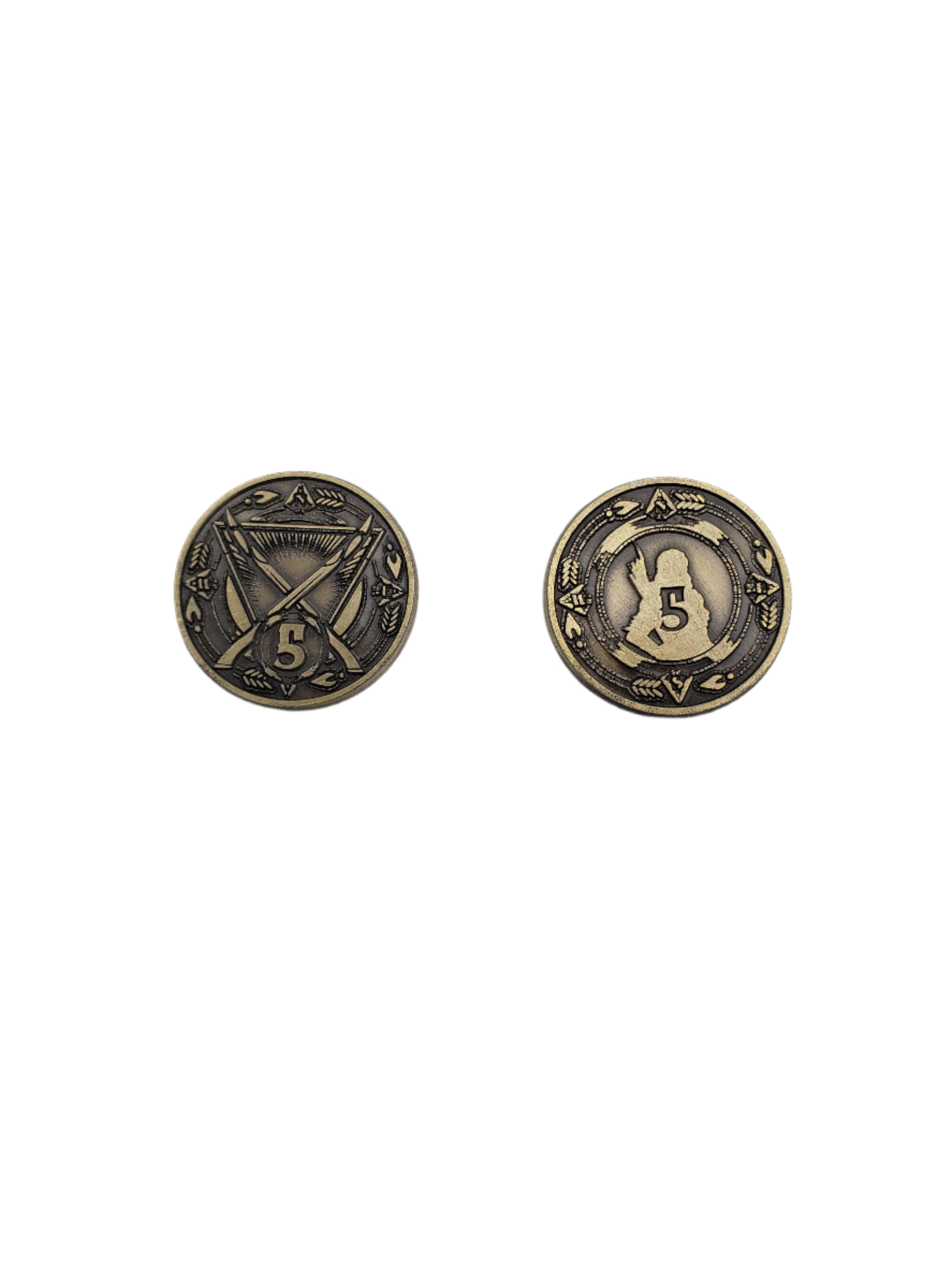 Adventure Coins - Ranger Metal Coins Set of 10-Norse Foundry-Norse Foundry-RPG Coins-Metal Coins-DND Coins-TTRPG Coins-dnd accessories-d&d coins