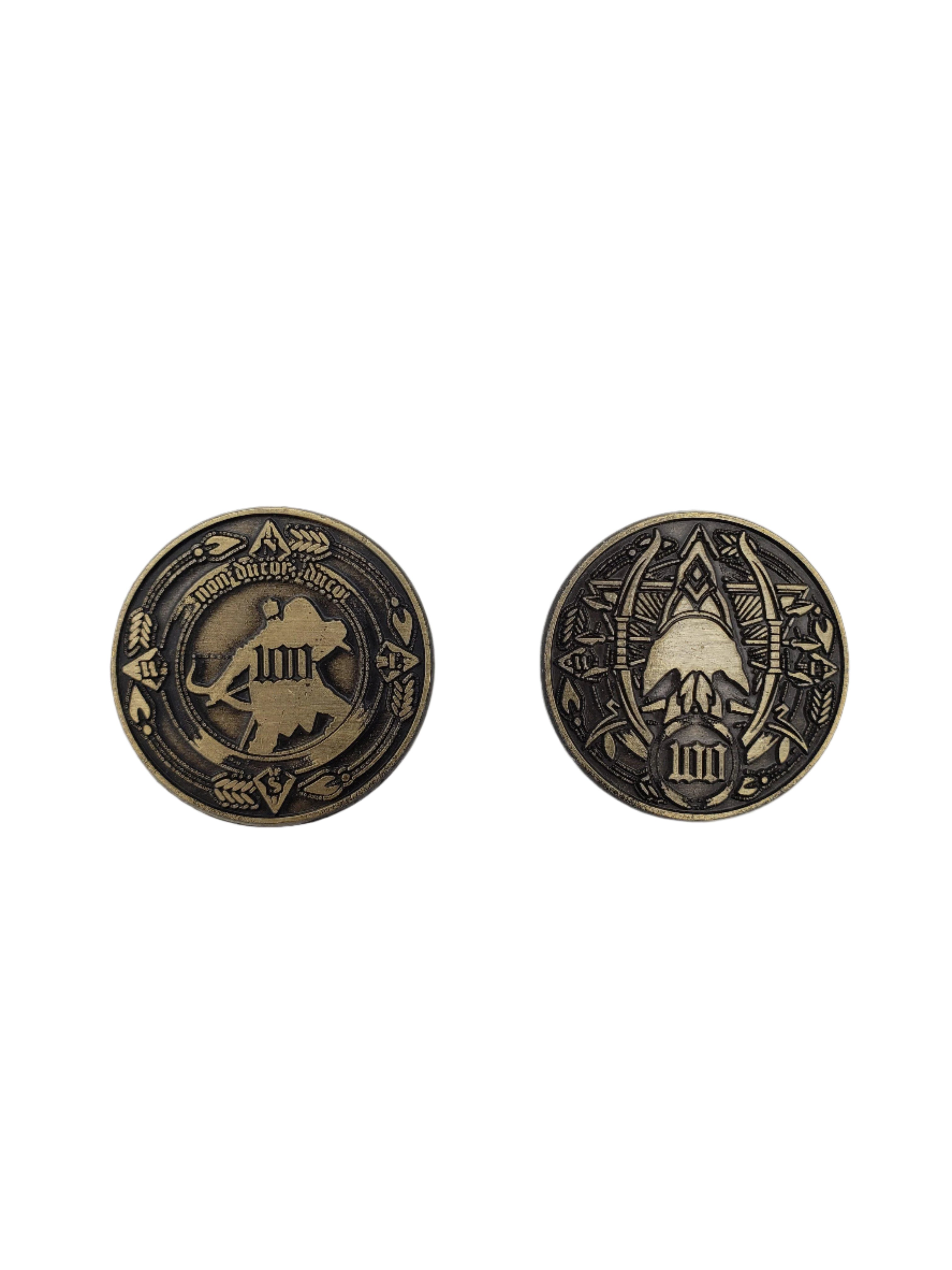 Adventure Coins - Ranger Metal Coins Set of 10-Norse Foundry-Norse Foundry-RPG Coins-Metal Coins-DND Coins-TTRPG Coins-dnd accessories-d&d coins