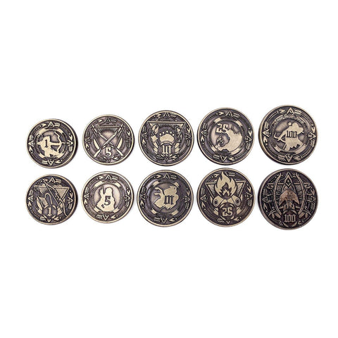 Adventure Coins - Ranger Metal Coins Set of 10