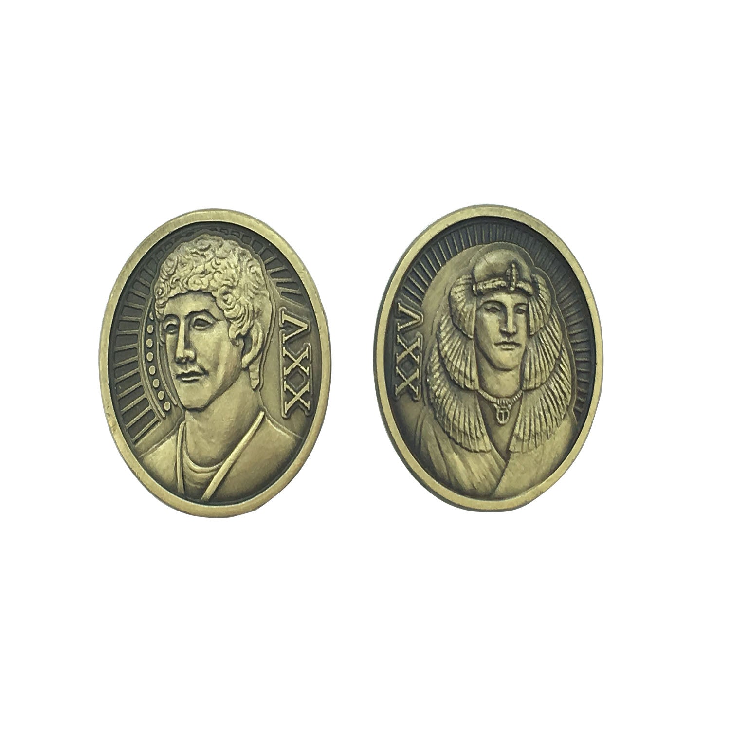 Adventure Coins - Romans Metal Coins Variety Pack Set of 10-Norse Foundry-Norse Foundry-RPG Coins-Metal Coins-DND Coins-TTRPG Coins-dnd accessories-d&d coins