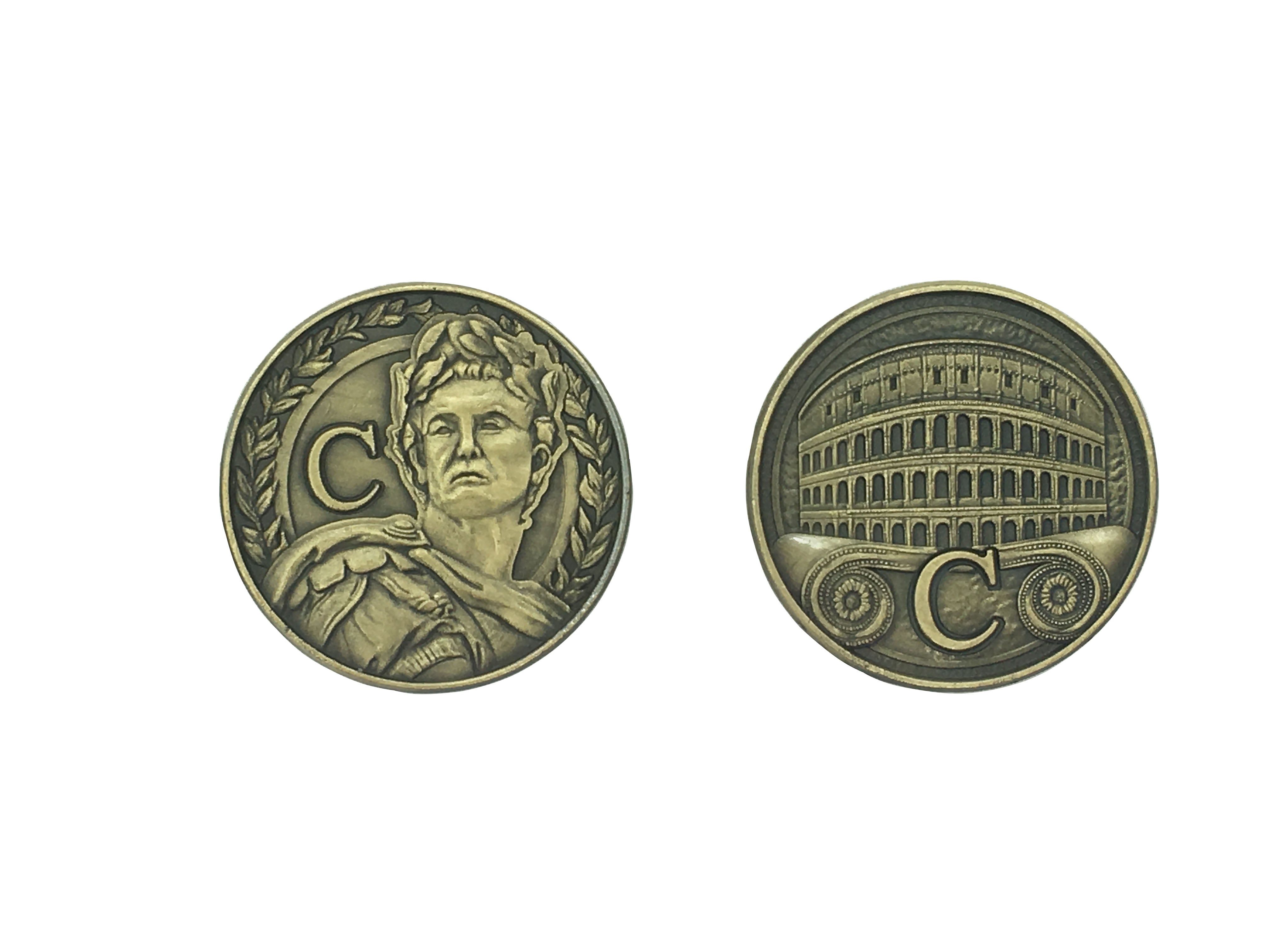 Adventure Coins - Romans Metal Coins Variety Pack Set of 10-Norse Foundry-Norse Foundry-RPG Coins-Metal Coins-DND Coins-TTRPG Coins-dnd accessories-d&d coins