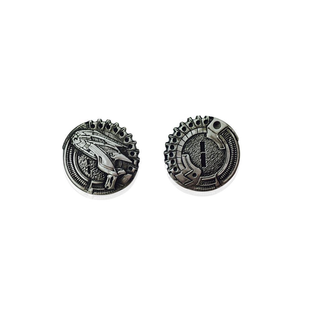 Adventure Coins – Sci-Fi Star Metal Coins Set of 10-Norse Foundry-Norse Foundry-RPG Coins-Metal Coins-DND Coins-TTRPG Coins-dnd accessories-d&d coins