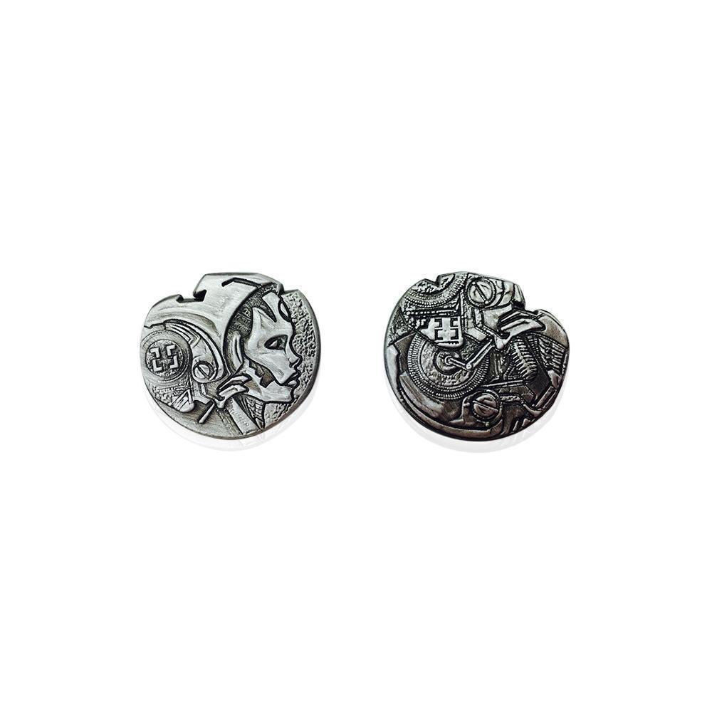 Adventure Coins – Sci-Fi Star Metal Coins Set of 10-Norse Foundry-Norse Foundry-RPG Coins-Metal Coins-DND Coins-TTRPG Coins-dnd accessories-d&d coins
