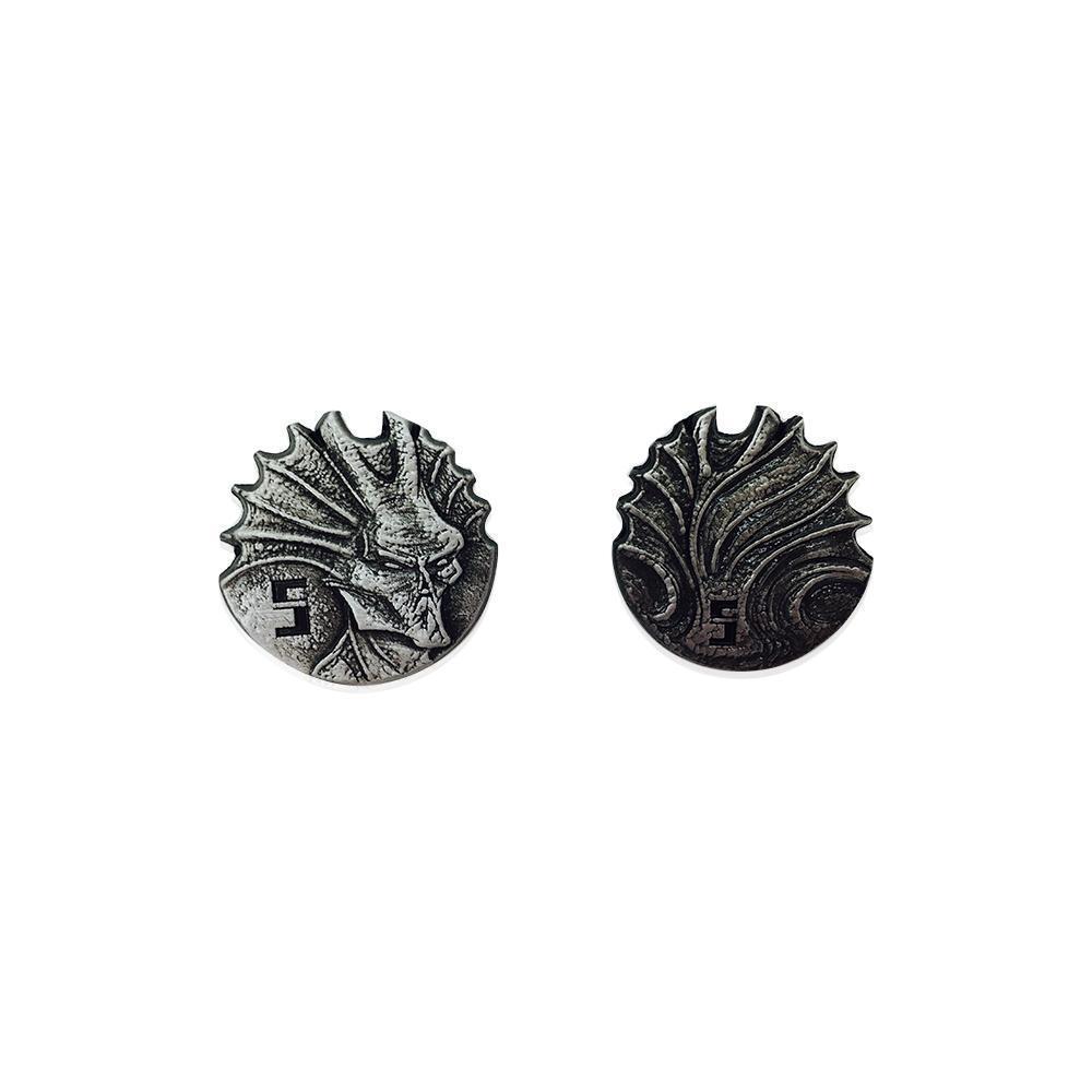 Adventure Coins – Sci-Fi Star Metal Coins Set of 10-Norse Foundry-Norse Foundry-RPG Coins-Metal Coins-DND Coins-TTRPG Coins-dnd accessories-d&d coins