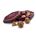 African Picture Jasper - 7 Piece RPG Set TruStone Dice-TruStone Dice-Norse Foundry-Gemstone Dice-Dungeons and Dragons Dice-Gem Dice-D&D Dice-Gaming Dice-Perfect for Tabletop RPGs-Dice Set
