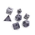 Aged Mithiral - 7 Piece Metal D&D & RPGs Dice Set-Zinc Alloy Dice-Norse Foundry-Norse Foundry-dungeons & dragons-d&d dice set-rpg dice set-d20-metal dice set-d&d-perfect for tabletop rpgs