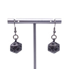 Aged Mithiral - Ioun Stone D20 Dice Earrings by Norse Foundry-Norse Foundry-Norse Foundry-dungeons and dragons-dnd-dungeons & dragons-earrings-dnd accessories-dice earrings- d20 earrings
