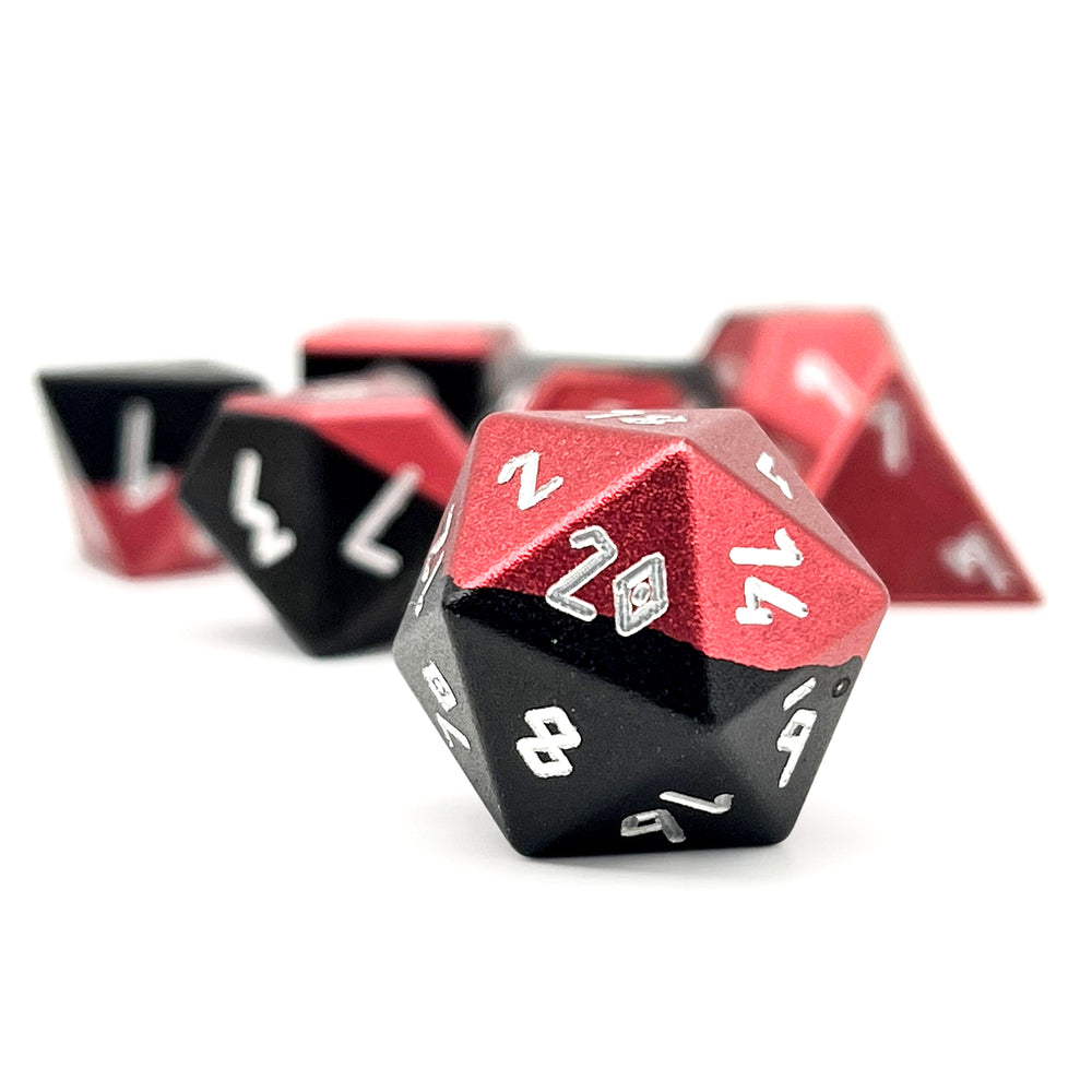 Hybrid 6063 Aluminum 7 Piece RPG Dice Set