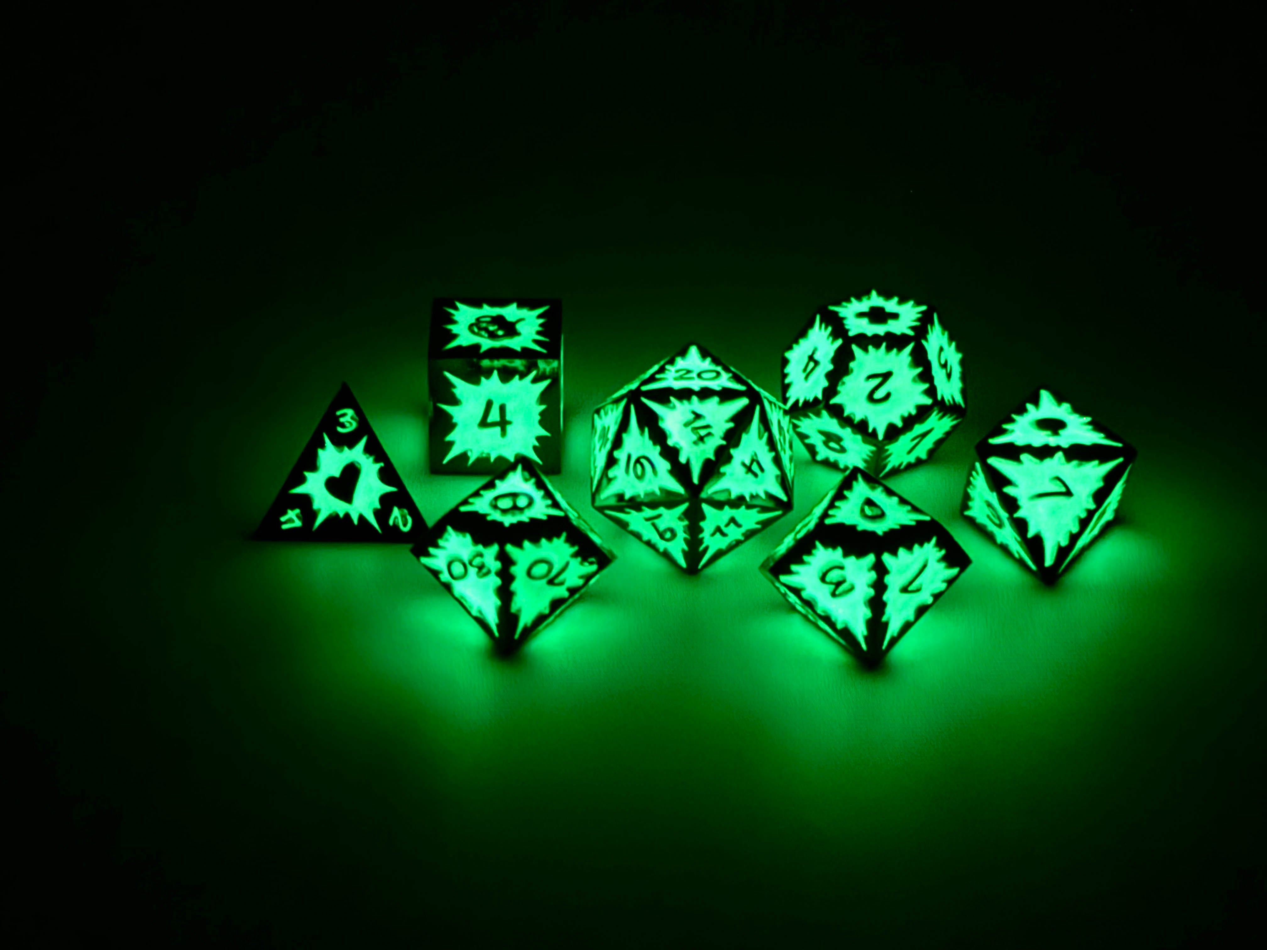 Anime Mystery Dice Set-Mystery Deals-Norse Foundry -mystery dice-dungeons and dragons-d&d-dungeons & dragons-mystery deal-Perfect for Tabletop RPGs