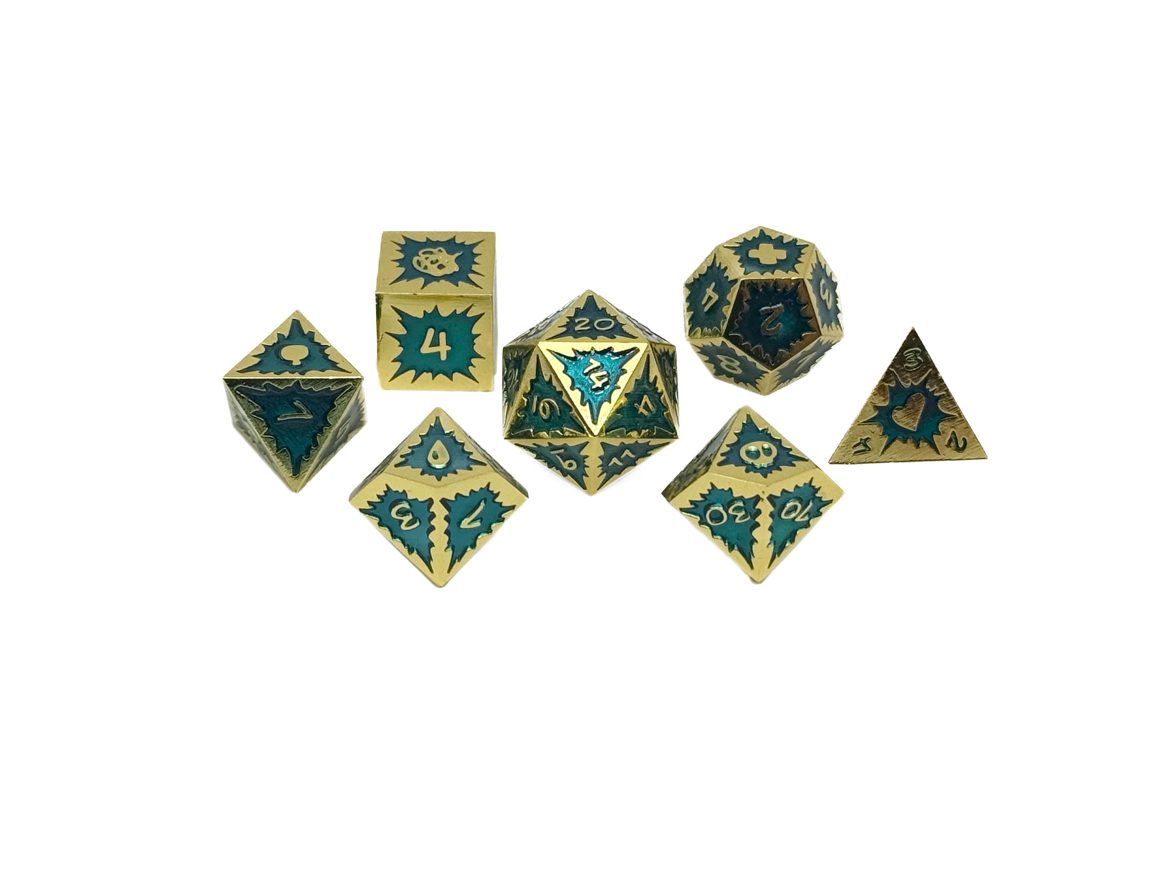 Anime Mystery Dice Set-Mystery Deals-Norse Foundry -mystery dice-dungeons and dragons-d&d-dungeons & dragons-mystery deal-Perfect for Tabletop RPGs