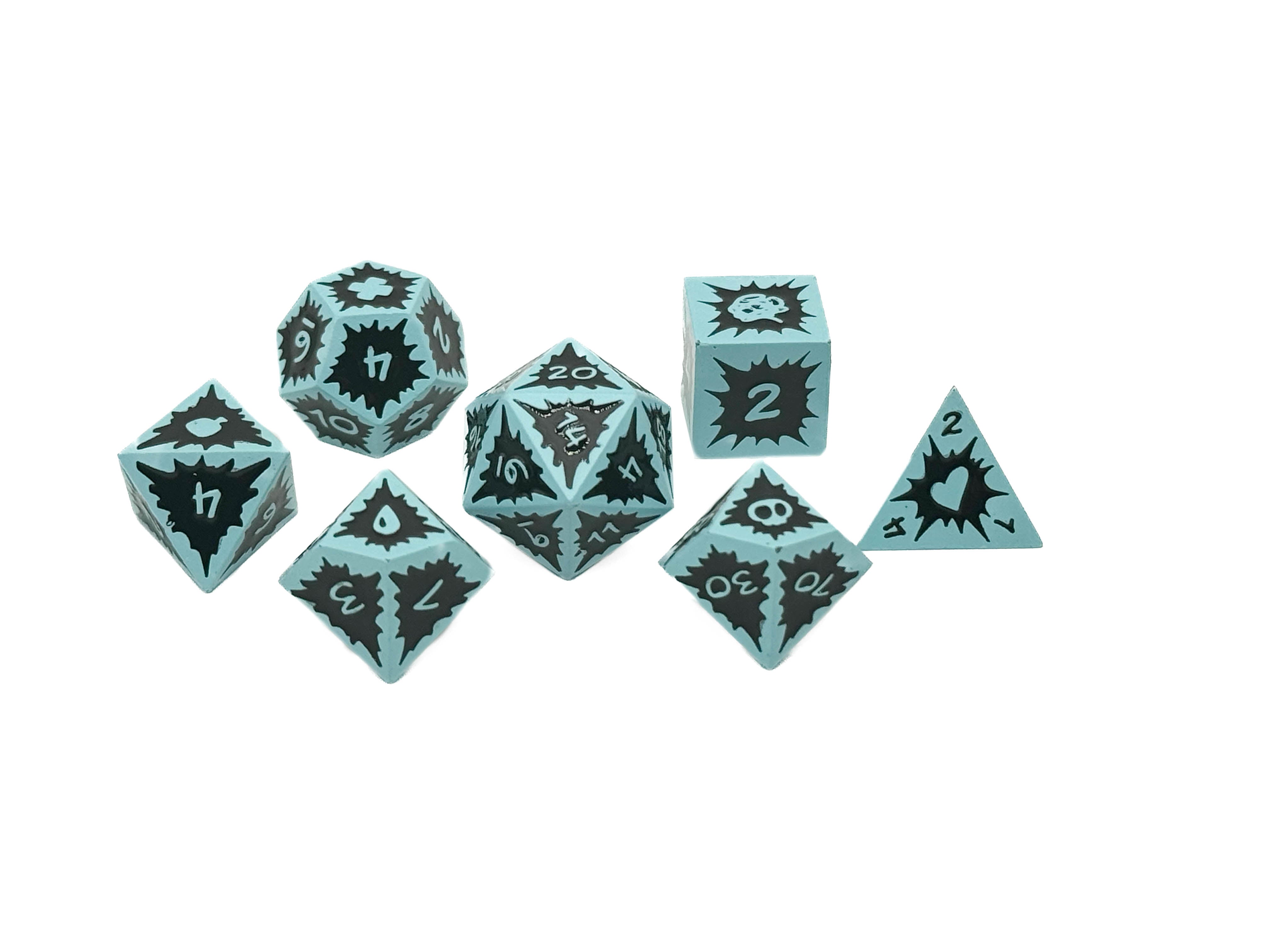 Anime Mystery Dice Set-Mystery Deals-Norse Foundry -mystery dice-dungeons and dragons-d&d-dungeons & dragons-mystery deal-Perfect for Tabletop RPGs