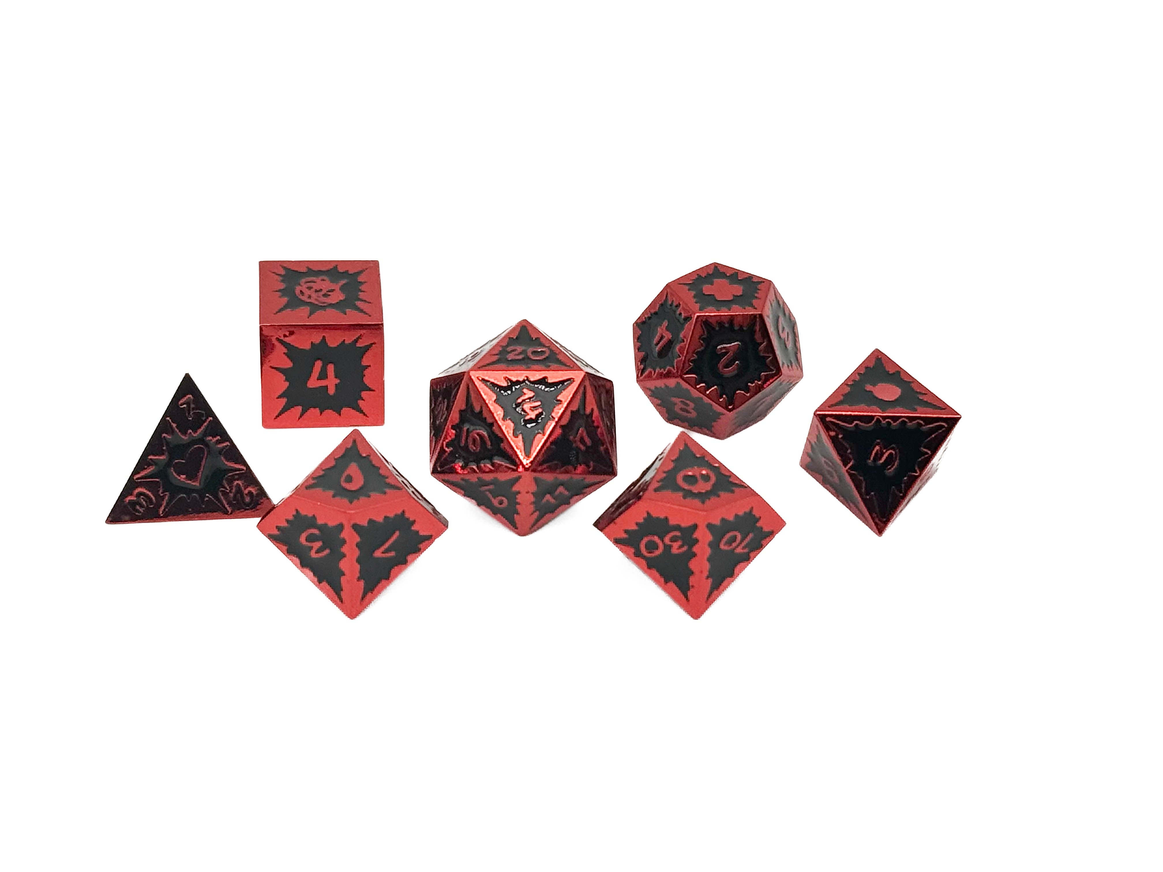 Anime Mystery Dice Set-Mystery Deals-Norse Foundry -mystery dice-dungeons and dragons-d&d-dungeons & dragons-mystery deal-Perfect for Tabletop RPGs