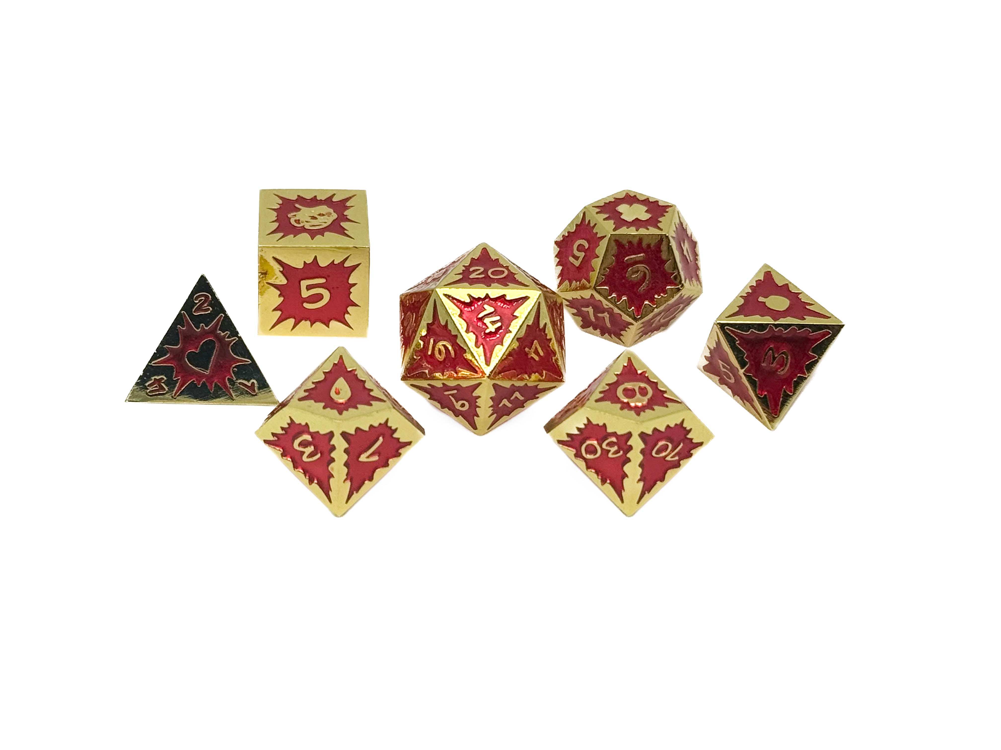 Anime Mystery Dice Set-Mystery Deals-Norse Foundry -mystery dice-dungeons and dragons-d&d-dungeons & dragons-mystery deal-Perfect for Tabletop RPGs
